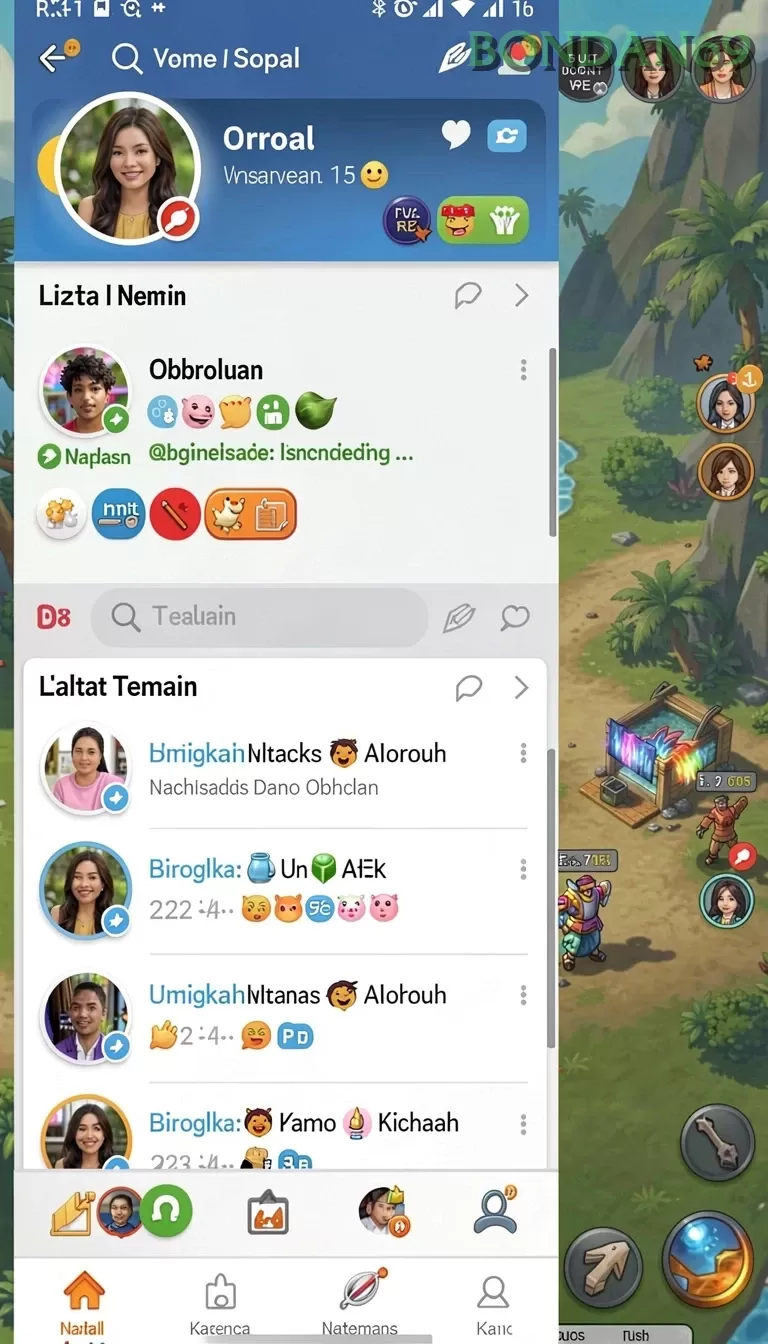 Cuplikan layar 4P4P — aktivitas