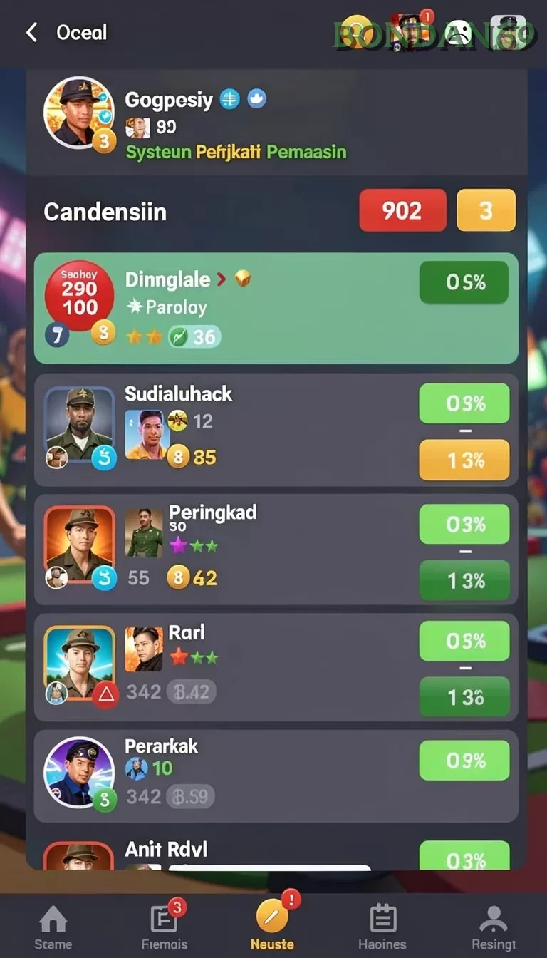 Cuplikan layar CIPUTRA88 — menu navigasi