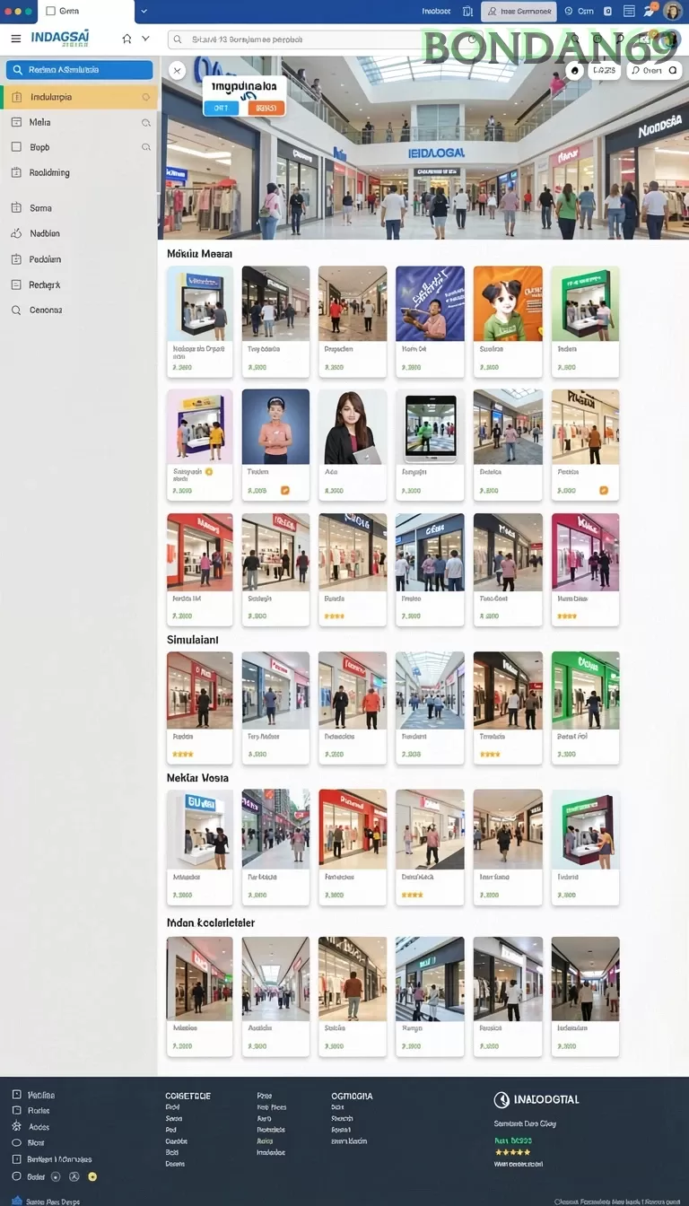 Cuplikan layar KITAWD — menu navigasi