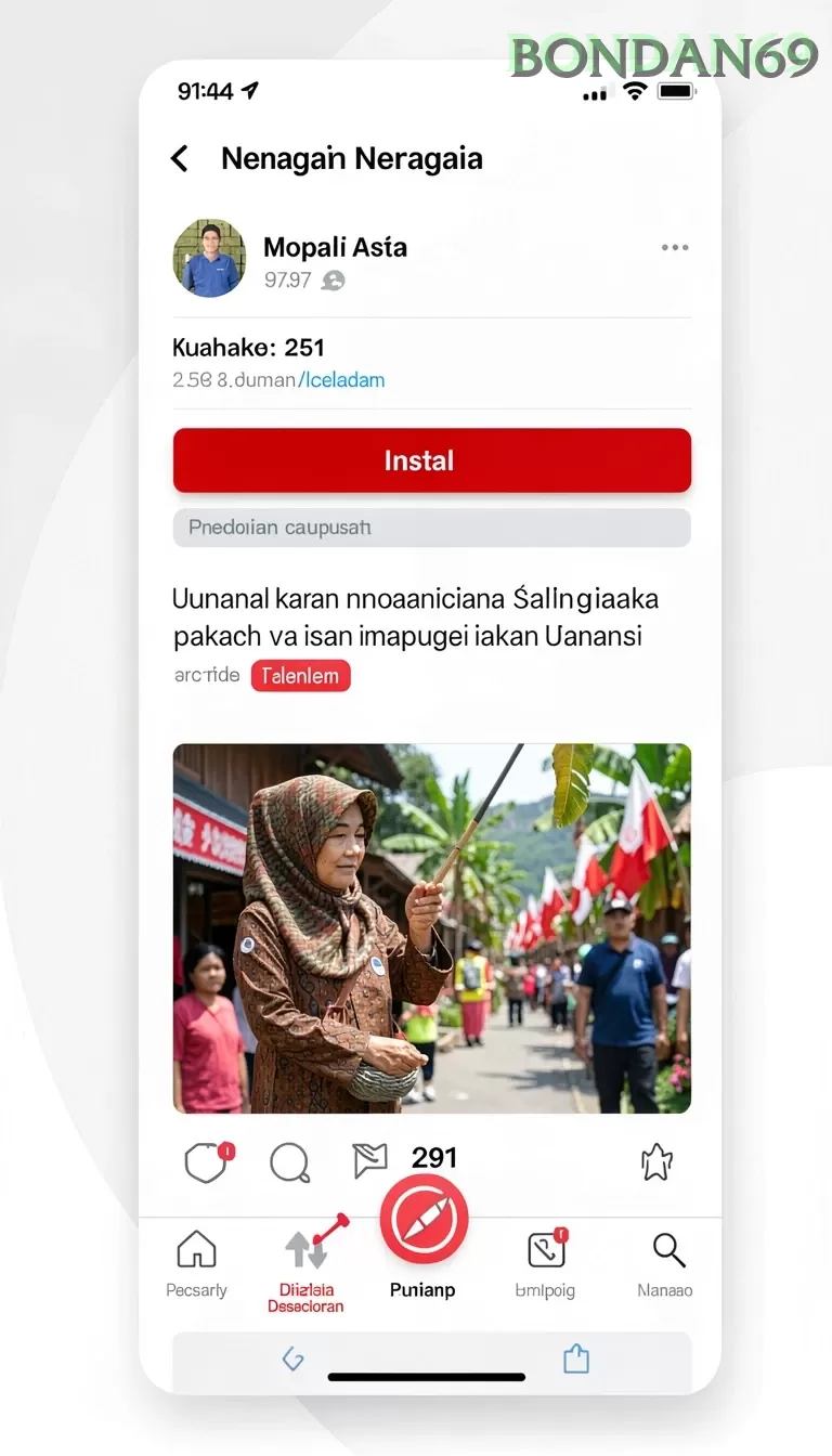Cuplikan layar MUSANG178 — pengaturan akun