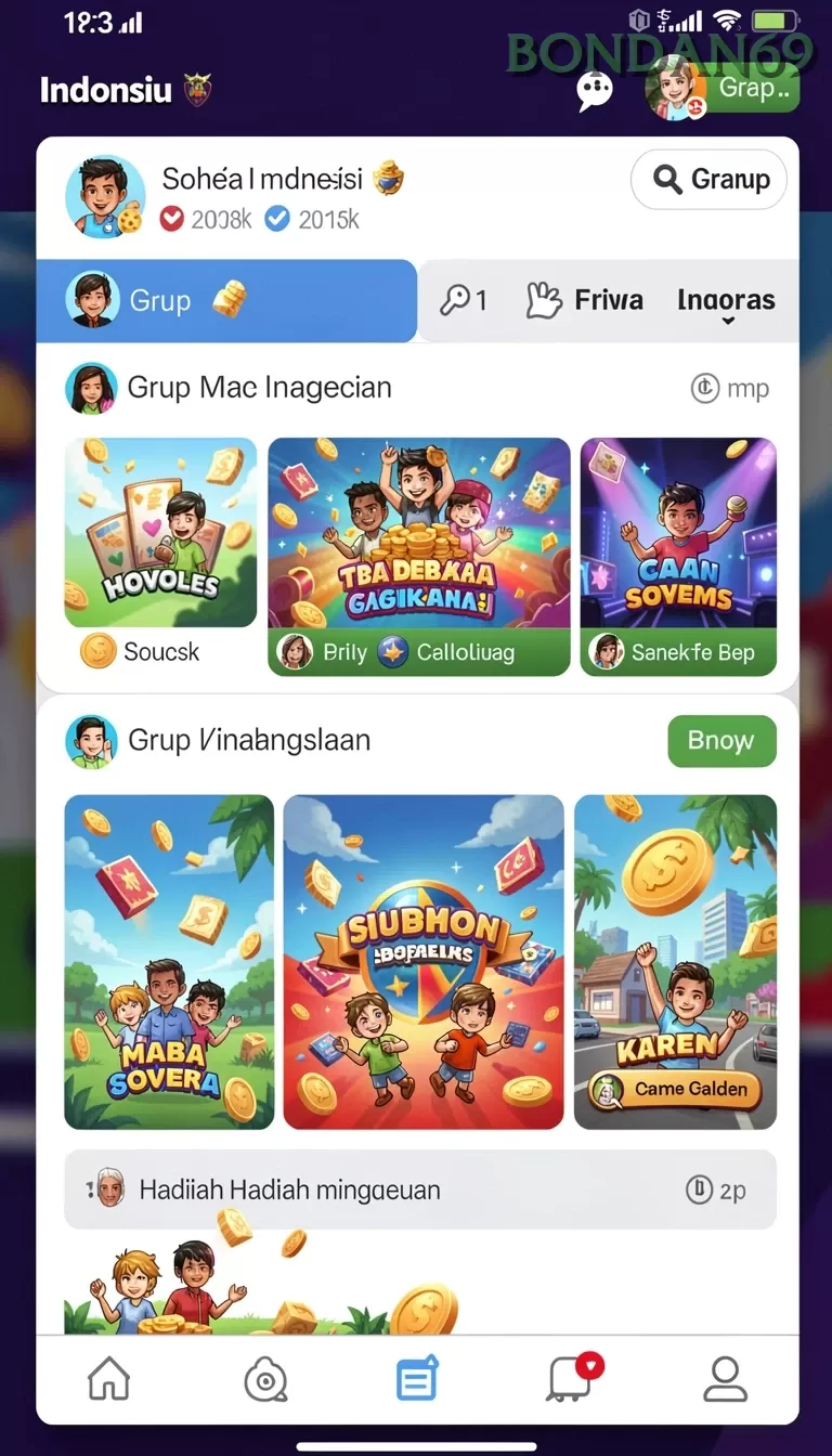 Cuplikan layar KITAWD — halaman utama