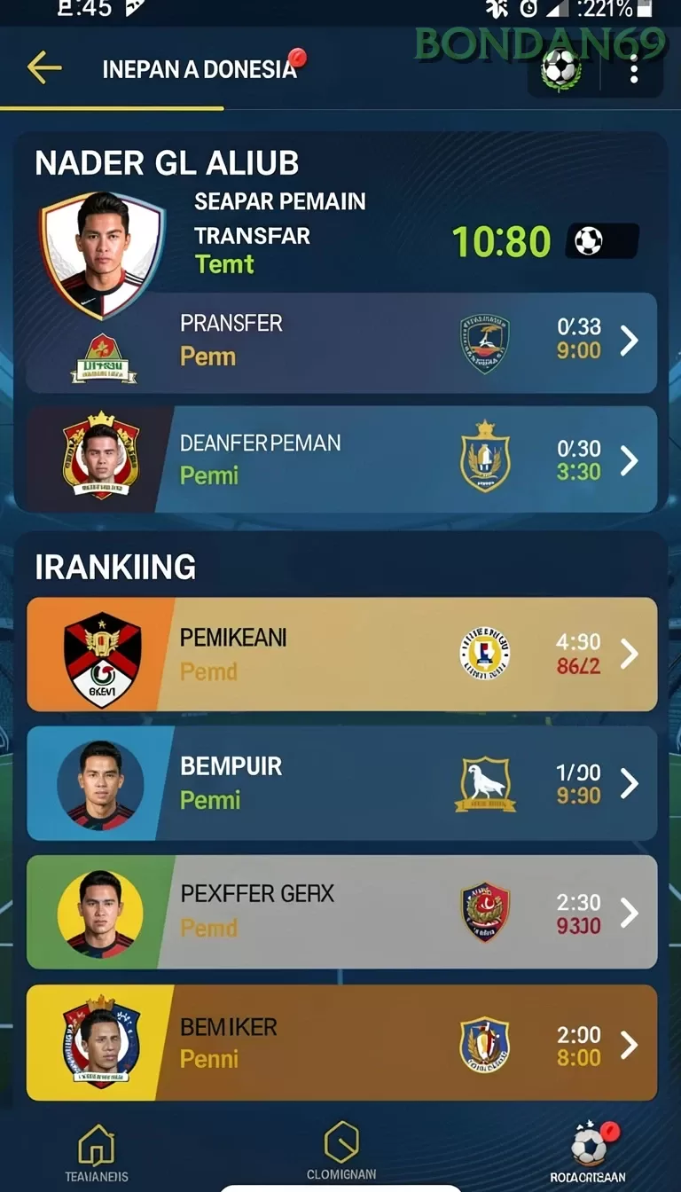 Cuplikan layar 666FF — aktivitas